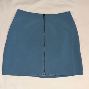 NWOT Forever 21 Blue Mini Skirt